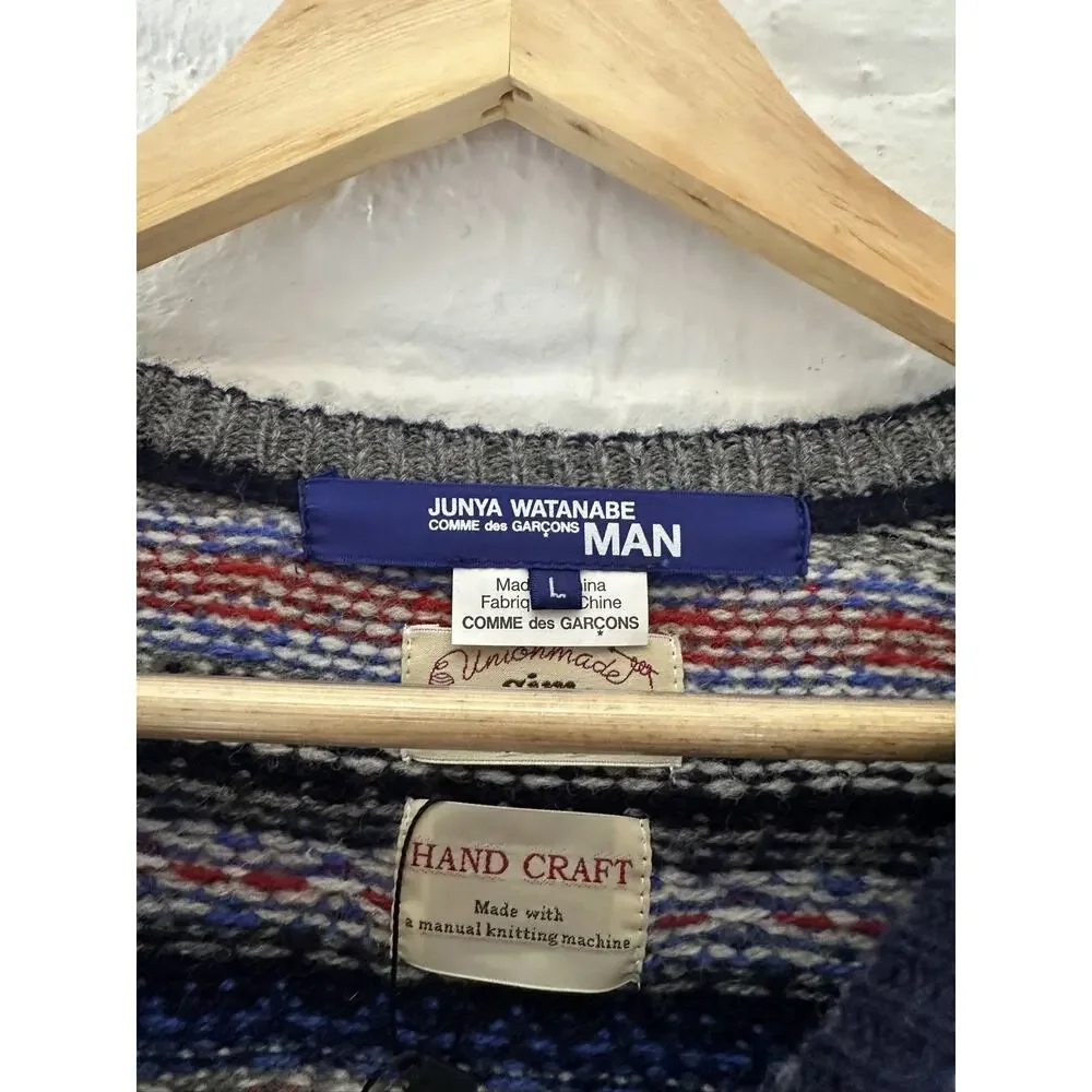 Junya Watanabe Fair Isle Wool Sweater